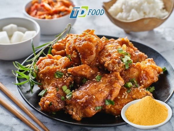 Lợi ích khi dùng bột gia vị TD Food trong pha chế nước sốt gà